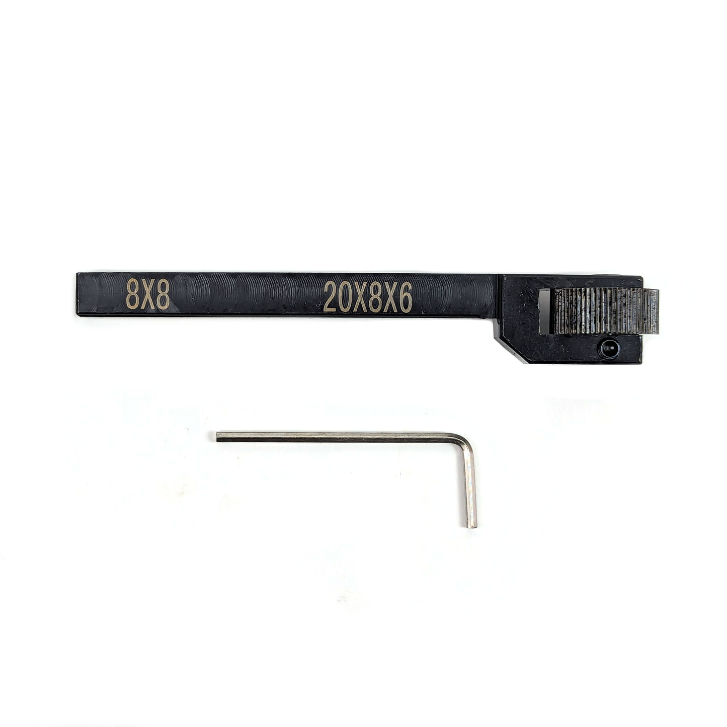 8-12mm Shank Knurling Lathe Tool - 8mm Wide Knurling Wheel