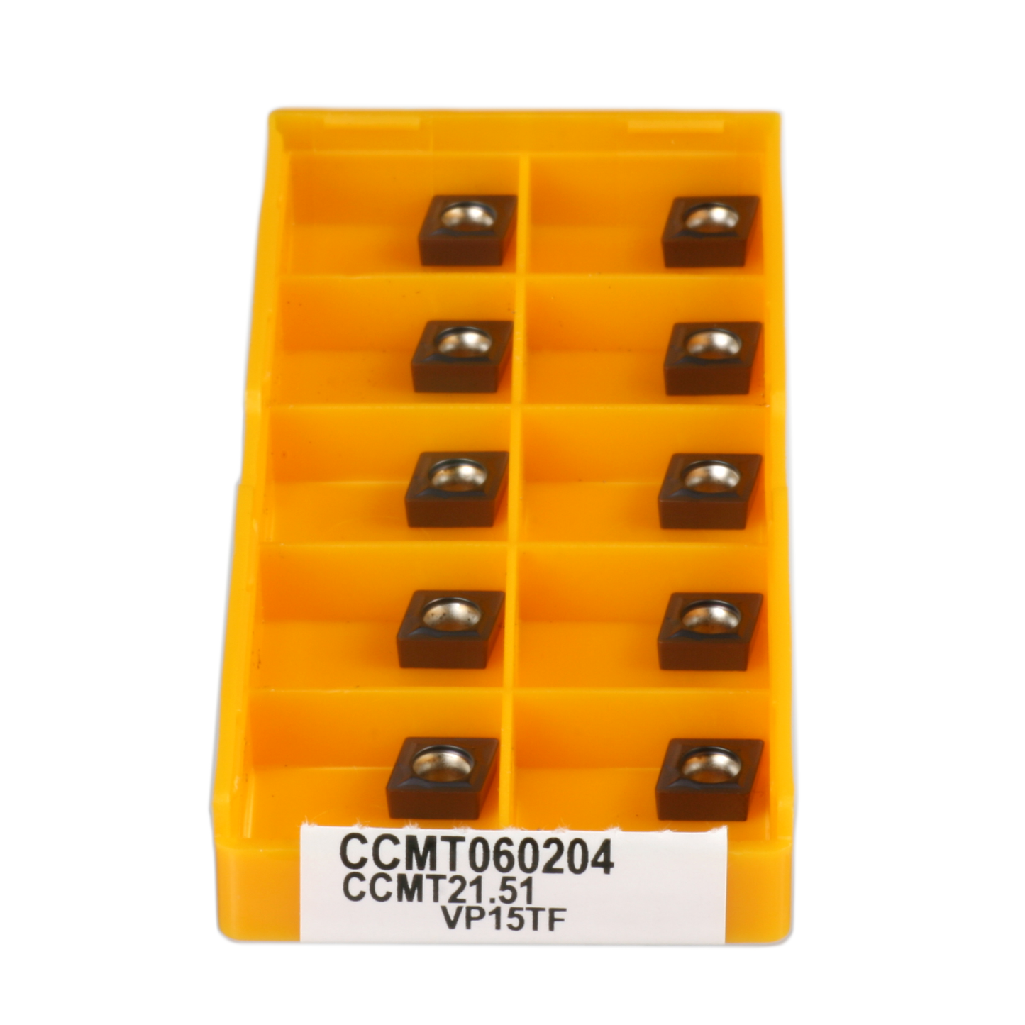 10pcs CCMT060204 VP15TF carbide insert lathe turning tips