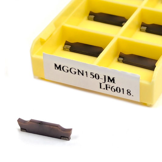 MGGN150 Carbide Parting / Grooving Inserts 1.5mm Wide for Cutting Steel & Stainless Steel