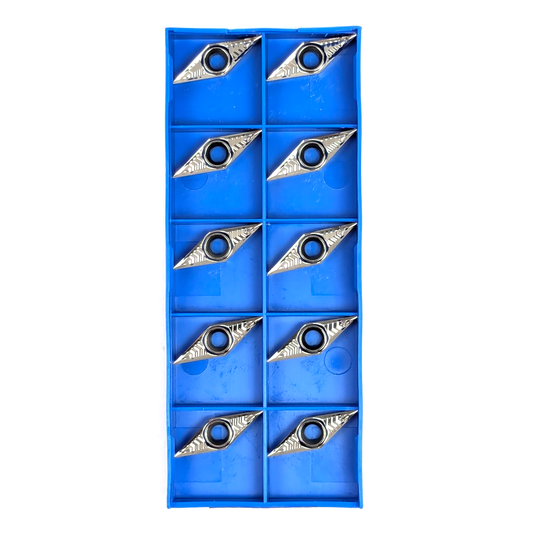 10pcs VCGT160402 Aluminium Cutting Carbide Lathe Inserts