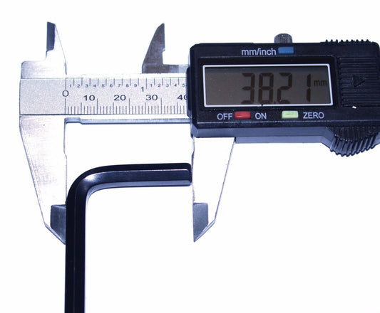 6mm Long Arm L Shape Hex Wrench Allen Key - 185mm Long