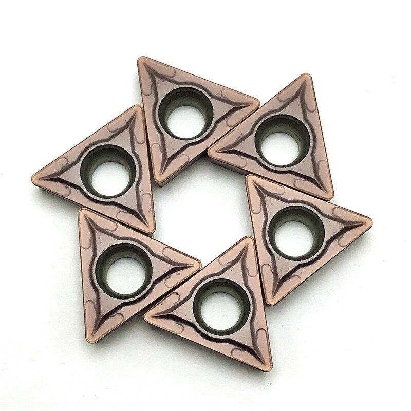 10pcs TCMT16T308 US735/UE6020/VP15TF Carbide Insert Lathe Cutting Tool Bit CNC