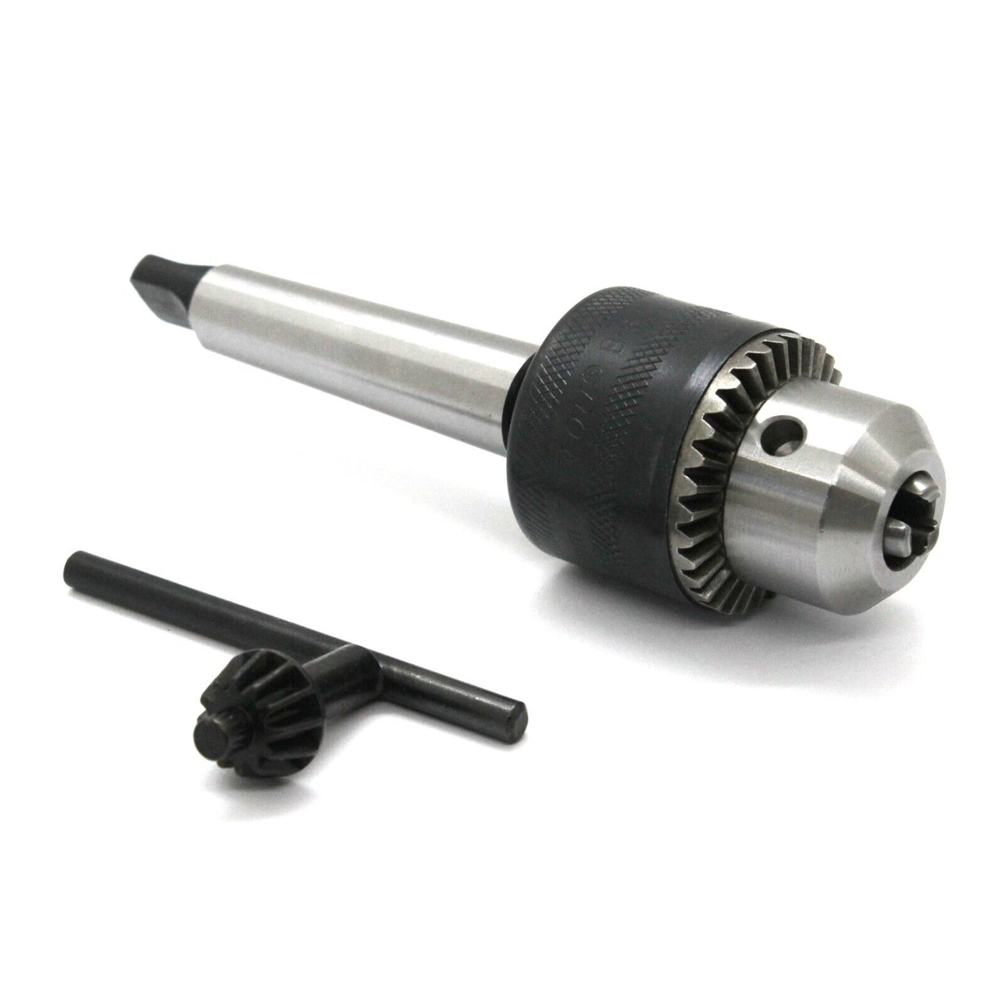 MT2 Drill Chuck (1.5mm-13mm) for Lathe Tailstocks - Morse Taper 2 to B16 Arbor
