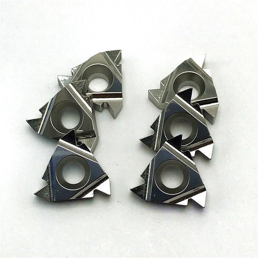 10pcs 16IR AG60 H01 Internal Threading Aluminium Cutting Carbide Lathe Inserts