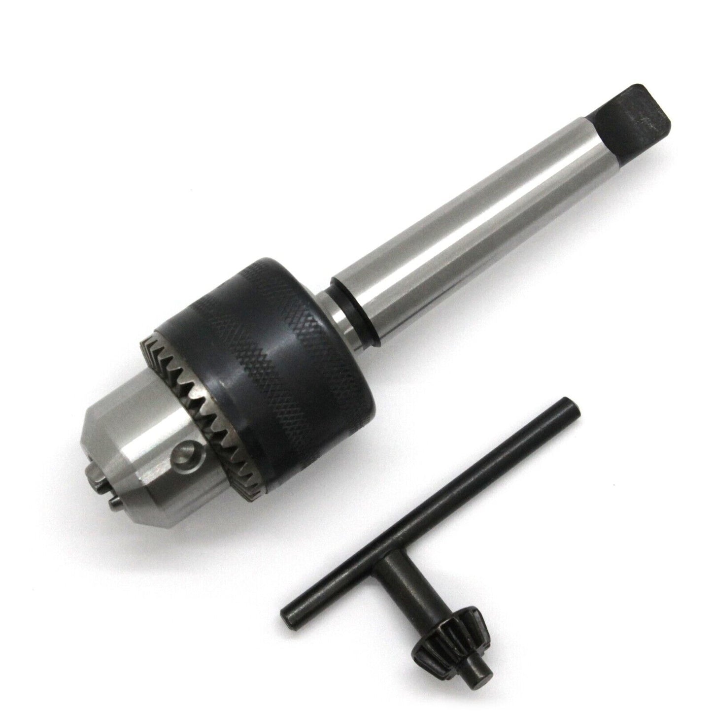MT2 Drill Chuck (1.5mm-13mm) for Lathe Tailstocks - Morse Taper 2 to B16 Arbor