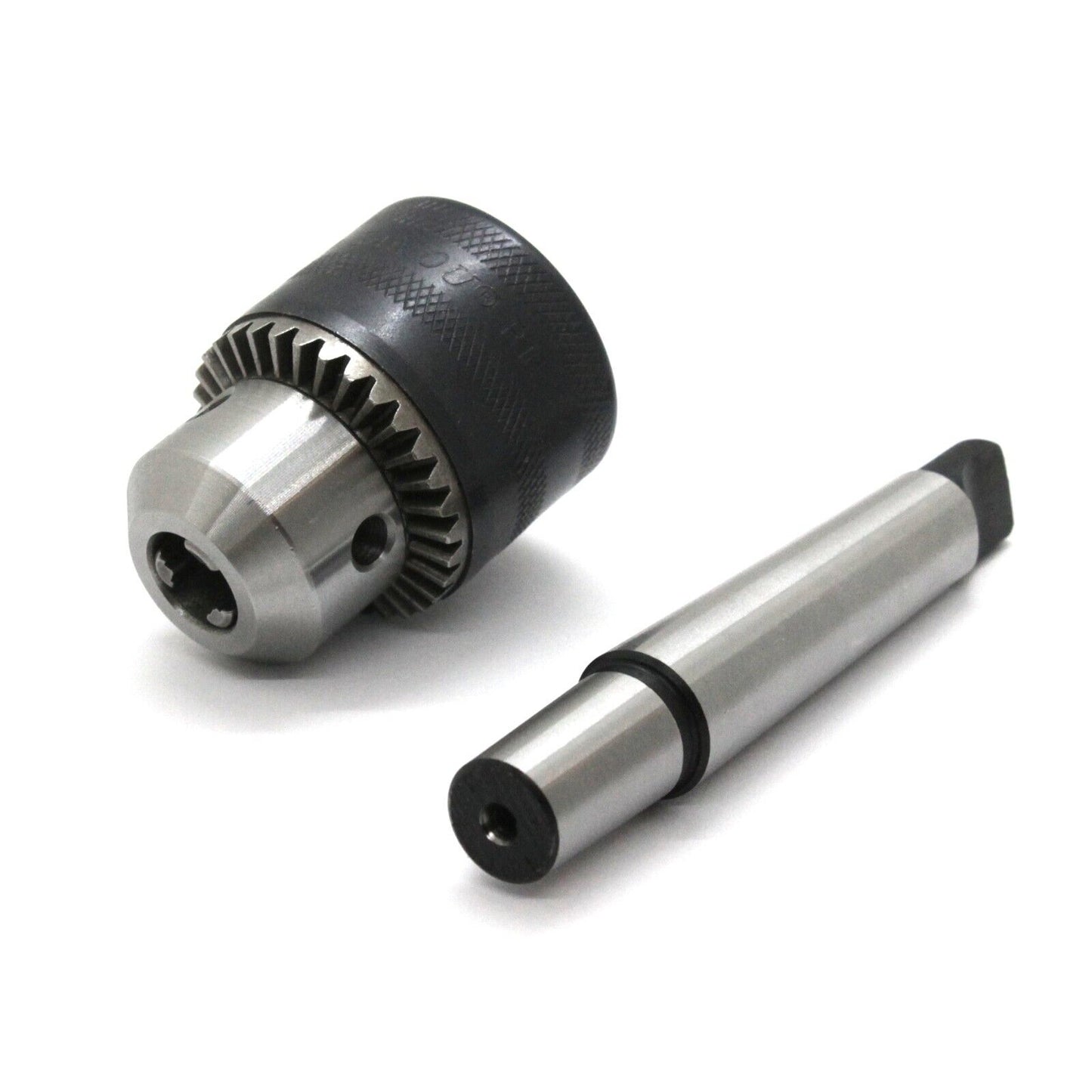 MT2 Drill Chuck (1.5mm-13mm) for Lathe Tailstocks - Morse Taper 2 to B16 Arbor