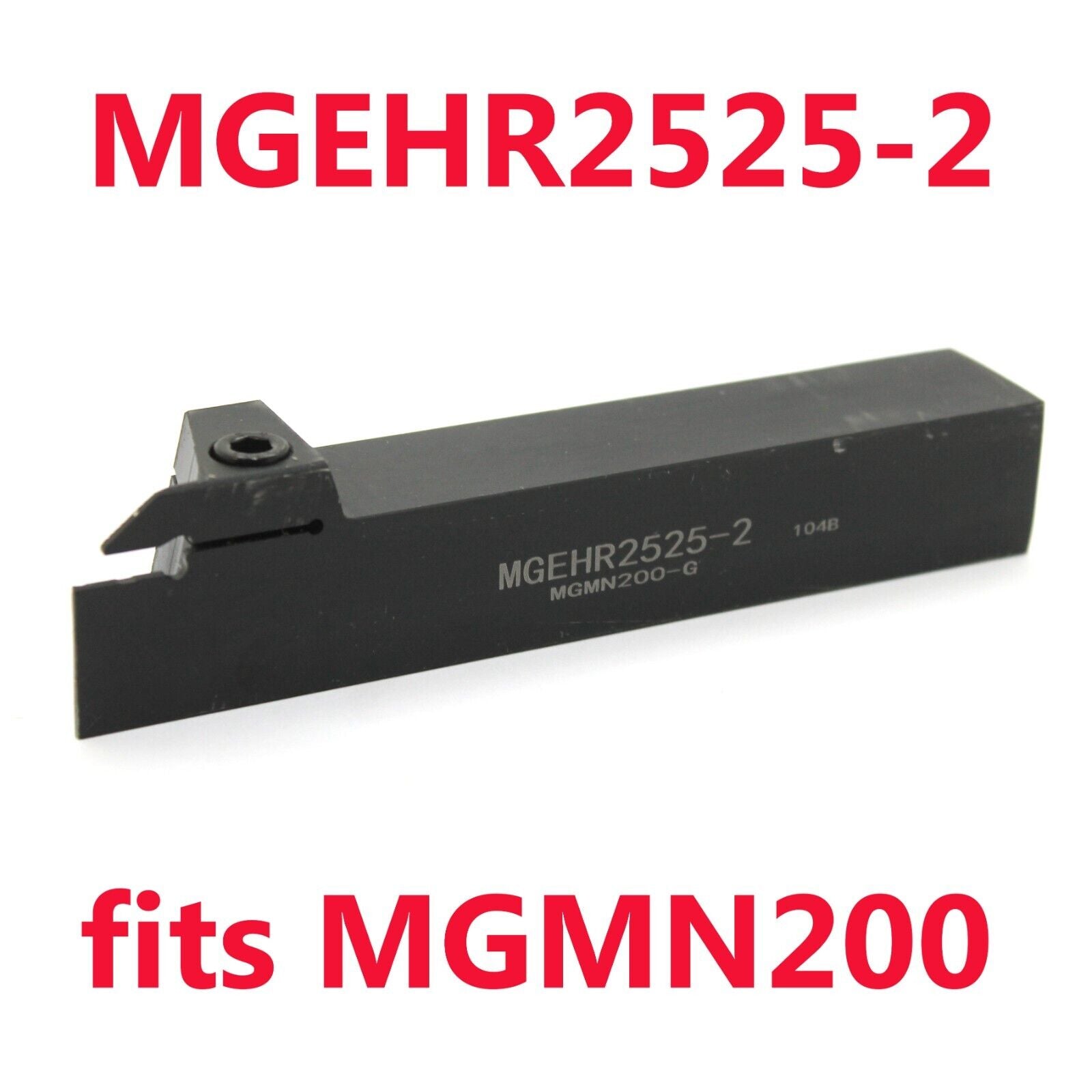 Grooving Cut-Off Tool Holder Set With MGMN150 Carbide Inserts - 1.5mm Width
