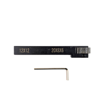 8-12mm Shank Knurling Lathe Tool - 8mm Wide Knurling Wheel