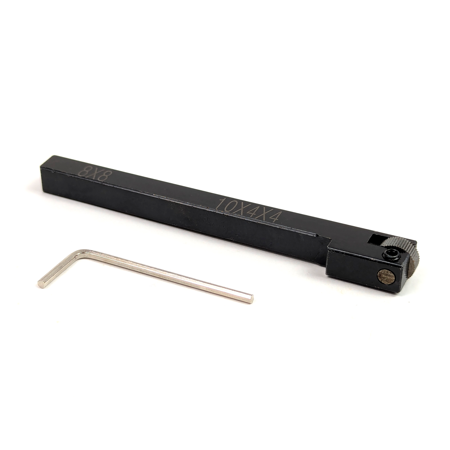 An 8mm shank knurling toolholder with hex key
