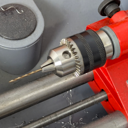 Tailstock Drill Chuck for EMCO Unimat PC & Sieg C0 - M14x1mm Thread - 0.5mm-8mm Chuck Capacity
