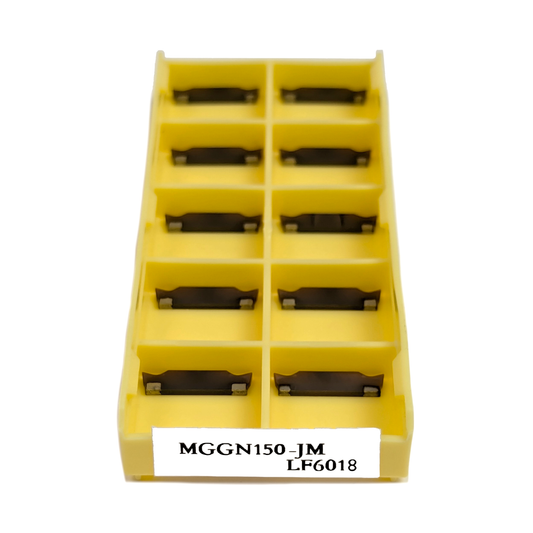 MGGN150 Carbide Parting / Grooving Inserts 1.5mm Wide for Cutting Steel & Stainless Steel
