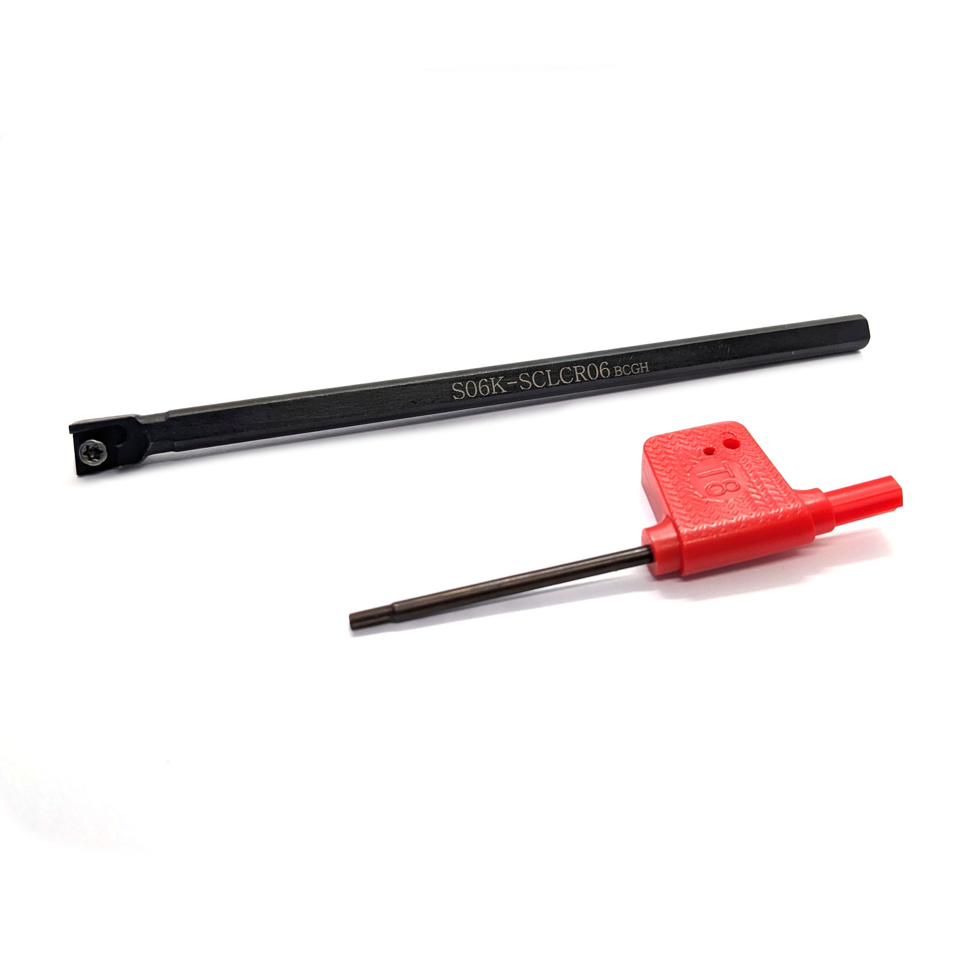 Set Portautensili Tornio Maizoon CNC - 5 Barre CLCR 6-12mm + 10 Inserti Carburo CCMT0602 + 5 Chiavi | Per Lavorazioni Precisione - Foto 3