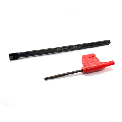 6-12mm SCLCR06 Boring Bar Lathe Insert Toolholder for CCMT060204 inserts