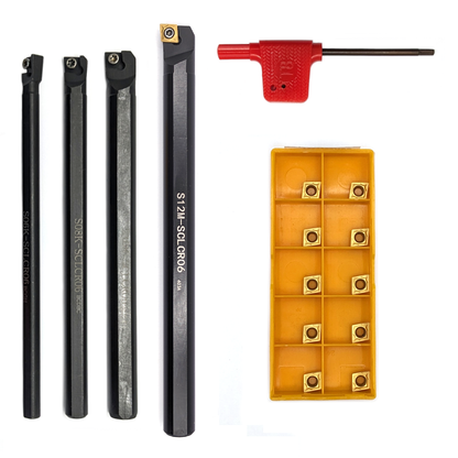 6-12mm SCLCR06 Boring Bar Lathe Insert Toolholder for CCMT060204 inserts