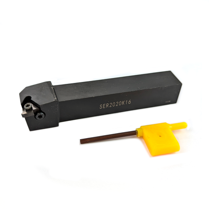 A 20mm shanked SER2020K16 external threading toolholder