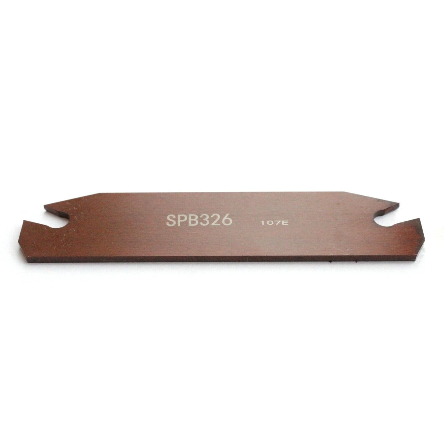 Angled photo of a SPB326 blade holder for SP300 parting/grooving inserts