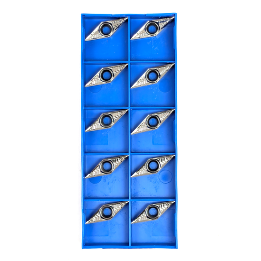 10pcs VCGT160402 Aluminium Cutting Carbide Lathe Inserts