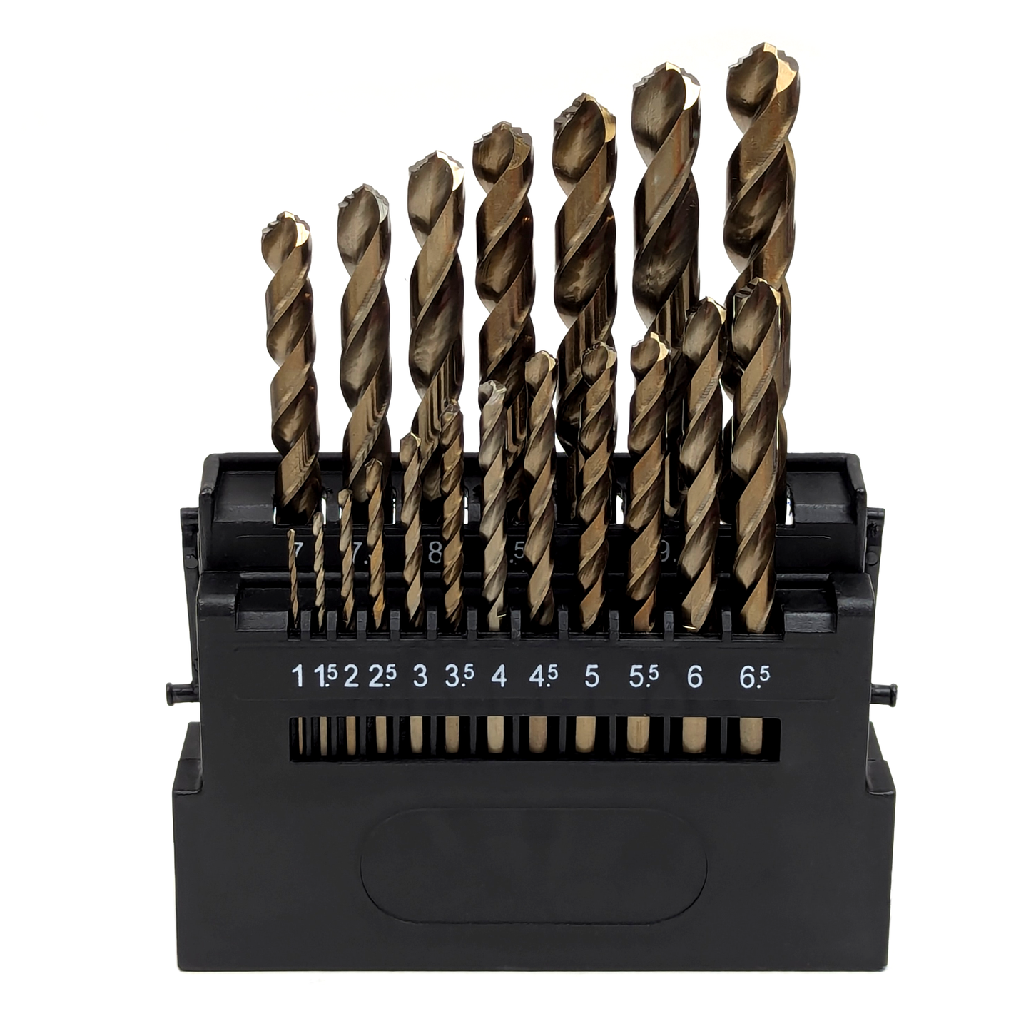 M42 Cobalt Twist Drill Bits Metric Set + Storage Box
