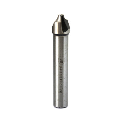 HSS-AL Corner Rounding Radius End Mill R1-R12 Milling Cutter Router Bits