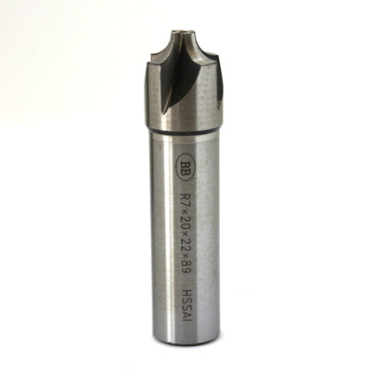HSS-AL Corner Rounding Radius End Mill R1-R12 Milling Cutter Router Bits