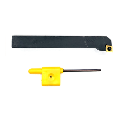 Turning Facing Indexable Tool Holders + CCMT060204 Lathe Inserts 8mm-12mm Shank