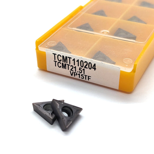 10pcs TCMT110204 VP15TF TCMT21.51 Carbide Inserts