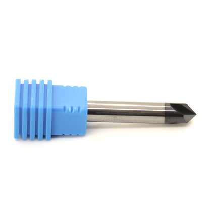 A 6mm diameter 90 degree chamfering end mill