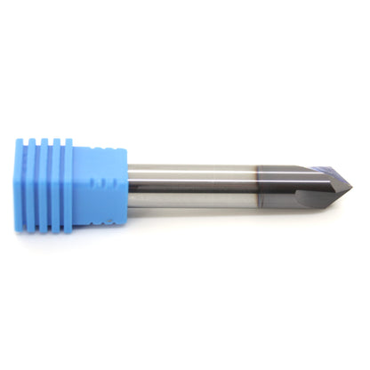 An 8mm diameter 90 degree chamfer end mill