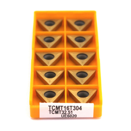 Box of 10 TCMT16T304 UE6020 Coated Inserts