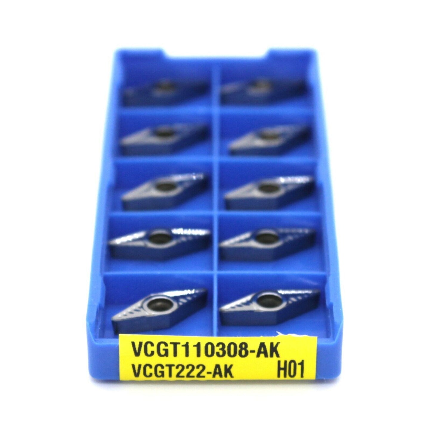 VCGT110308-AK H01 Uncoated carbide lathe inserts