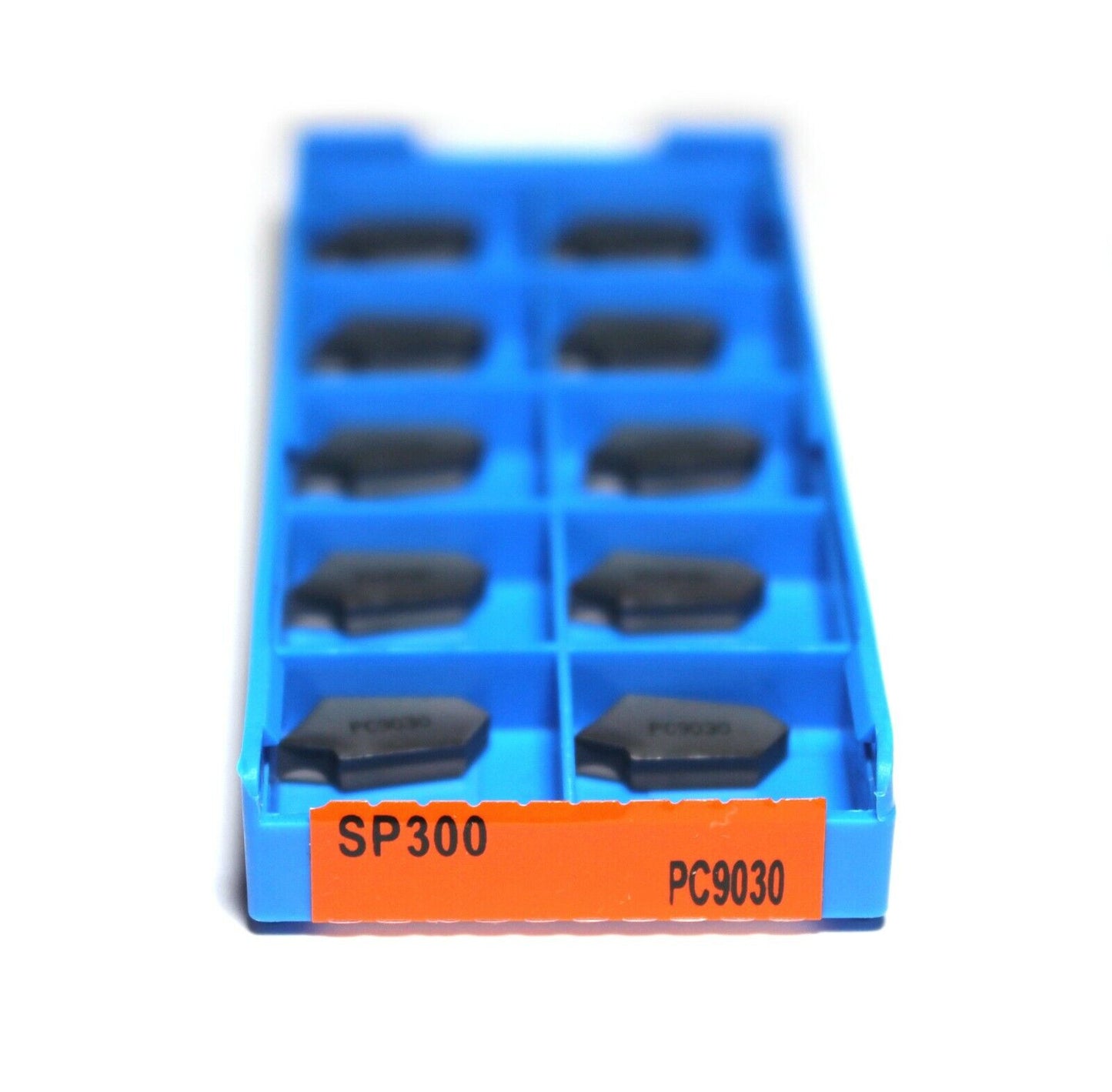 10pcs SP300 PC9030 Stainless Steel Cut Grooving Parting Lathe Turning Insert