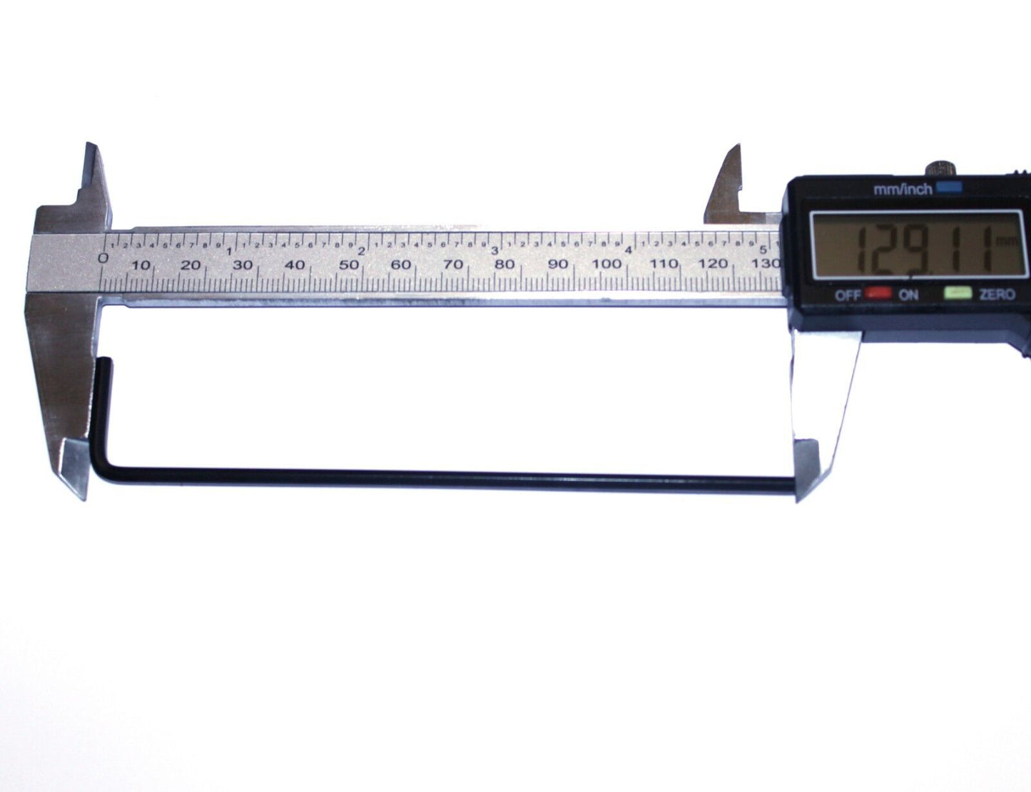 3mm Long Arm Hex Wrench Allen Key - 130mm Long - Chrome Vanadium Steel