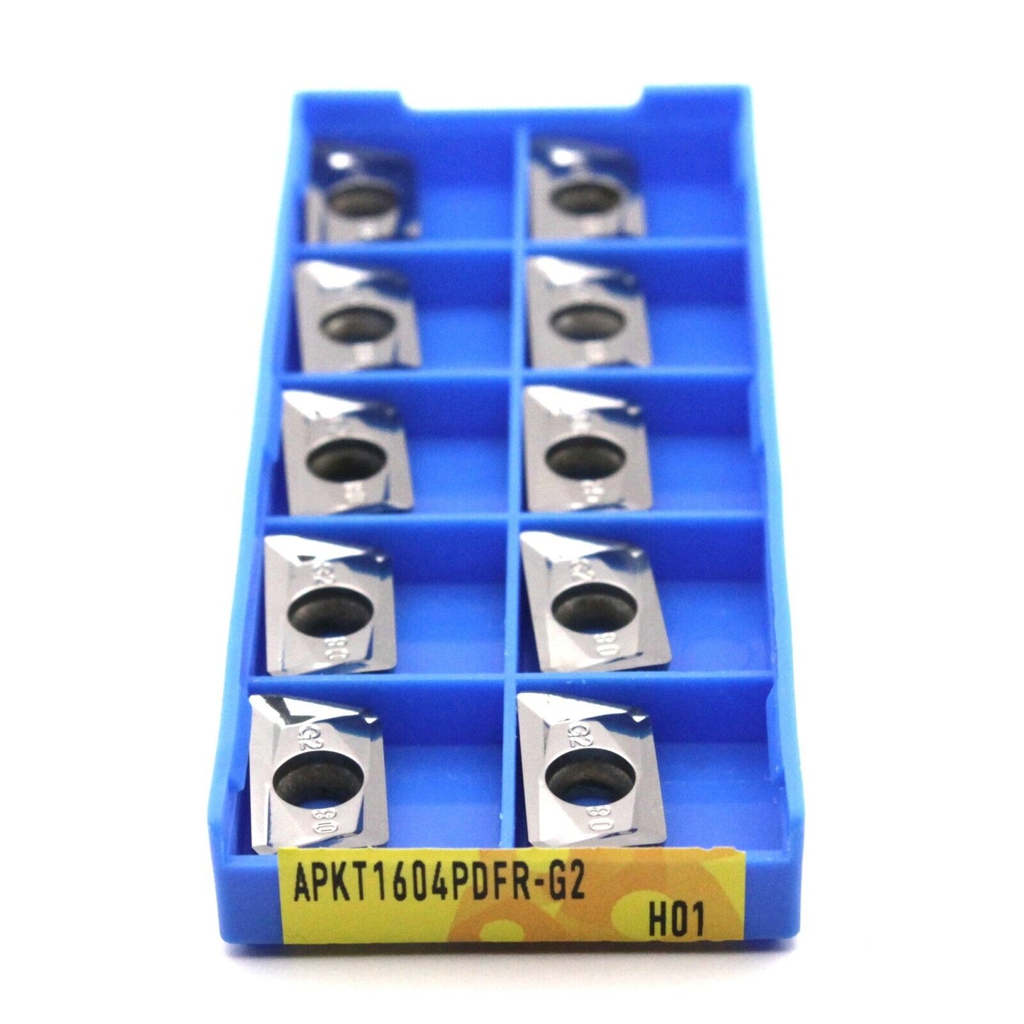 10pcs APKT1604PDFR-G2 H01 Aluminium Cutting Milling Inserts