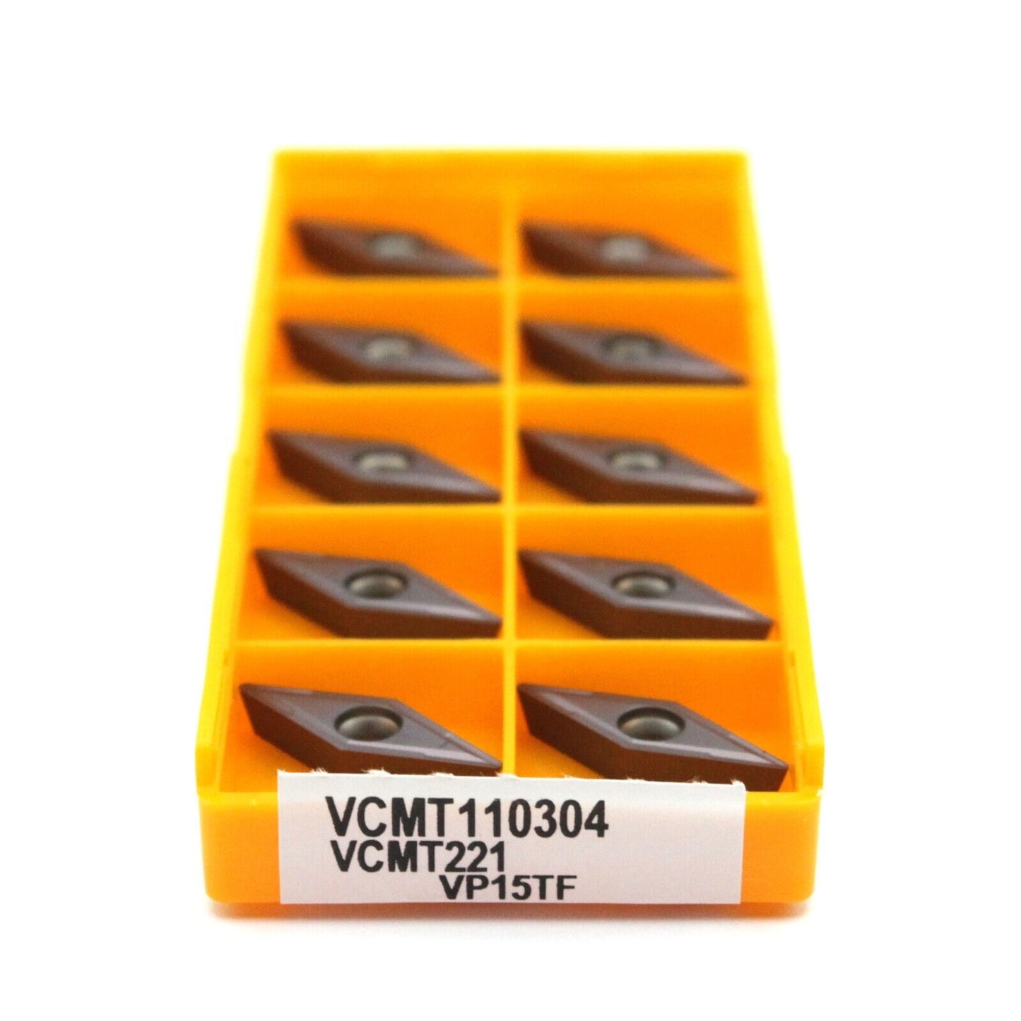 10pcs VCMT110304 VCMT221 VP15TF Metal Lathe Turning Carbide Inserts CNC