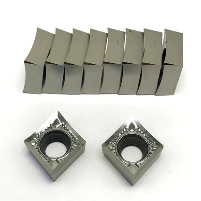 10pcs CCGT09T304 AK H01 CCGT332 Aluminium Cutting Lathe Inserts